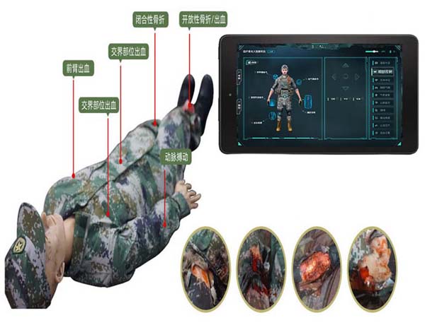 創(chuàng)傷模擬急救護理模型